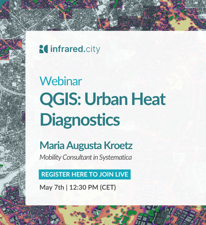 QGIS Urban Heat Diagnostics webinar with Maria Augusta Kroetz